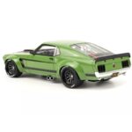 Acme Diecast 1/18 1970 ford mustang widebody by ruffian, green/black/red - Image 2