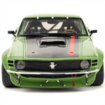 Acme Diecast 1/18 1970 ford mustang widebody by ruffian, green/black/red - Image 3