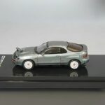 Hobby Japan 1/64 toyota celica gt-four rc st185 customized version dish wheel, grey metallic - Image 2