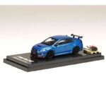 Hobby Japan 1/64 2018 subaru wrx sti ra-r full option with ej20 balanced boxter engine display model
