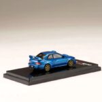 Hobby Japan 1/64 lhd subaru impreza 22b sti version gc8 *rally base car*, blue - Image 2