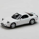Hobby Japan 1/64 mazda rx-7 fd3s type rs with engine display model, pure white