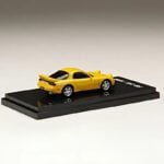 Hobby Japan 1/64 mazda rx-7 fd3s type rs with engine display model, sunburst yellow - Image 2
