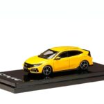 Hobby Japan 1/64 2020 honda civic h/b fk7, yellow costumized color