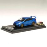 Hobby Japan 1/64 2018 subaru wrx sti ej20 final edition full packakge engine display model, wr blue