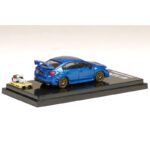 Hobby Japan 1/64 2018 subaru wrx sti ej20 final edition full packakge engine display model, wr blue - Image 2