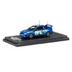 Hobby Japan 1/64 1997 subaru impreza wrc #4 monte carlo, blue/yellow