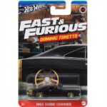 Hotwheels 1/64 Fast Furious *Best of Dominic Toretto* HRW50 1968 Dodge Charger Black Gold