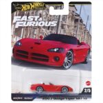 Mattel Hot Wheels Premium: 1/64 - Fast  Furious - 2003 Dodge Viper SRT 10 2/5 JBL85