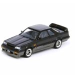 Inno Models 1987 nissan skyline gts-r r31, black/gun metal