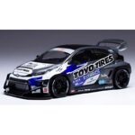 IXOMODELS 1/43 toyota pandem gr yaris *toyo*, black/white/blue