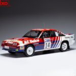 IXO Models 1985 opel manta b 400 scale:1/18 no14 rac rally mcrae/grindrod, white/red/blue