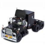 IXO Models 1/43 1966 mack r-series, black with rear cabin