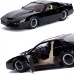 JADA 1/24 #30086 1982 pontiac firebird knightrider kitt with working lights on the front hood, black - Image 2