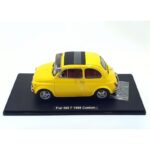 KK Scale 1/12 1968 fiat 500 f custom, yellow - Image 3