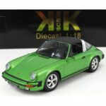 KK Scale 1/18 1977 porsche 911 carrera 3.0 targa with removable targa roof, green