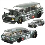 Mini GT 1/64 kaido house nissan kaido510 carbon fiber v3, green
