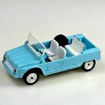 Norev 1/43 1978 citroen mehari *jet-car*, light blue - Image 2