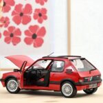 Norev 1/18 1991 peugeot 205 gti 1.9 pts deco, red vallelunga - Image 2