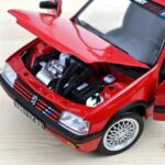 Norev 1/18 1991 peugeot 205 gti 1.9 pts deco, red vallelunga - Image 3