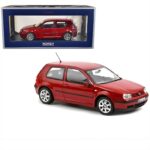 Norev 1/18 2002 volkswagen golf, red