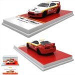 Tarmac 1/64 1997 toyota supra rz, white/red