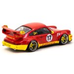Tarmac 1/64 porsche rwb 964, red/yellow - Image 2