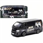 Tarmac 1/64 toyota hiace widebody *mooneyes*, black