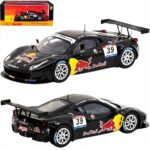 Tarmac 1/64 2011 ferrari 458 italia gt3 #39 s. loeb/b.hernandez gt tour, blue