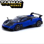 Tarmac 1/64 pagani huayra bc, blue francia/black