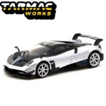 Tarmac 1/64 pagani huayra bc, grigio mercurio