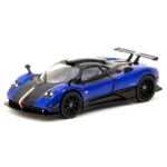 Tarmac 1/64 pagani zonda cinque, blu francia