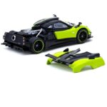 Tarmac 1/64 pagani zonda cinque verde firenze, green/black - Image 2