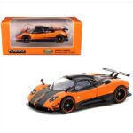 Tarmac 1/64 pagani zonda cinque arancio saint tropez, orange/black