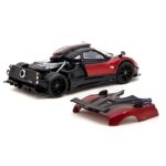 Tarmac 1/64 pagani zonda cinque, rosso dubai - Image 2