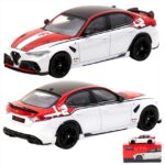 Tarmac 1/64 alfa romeo giulia gta, red/white