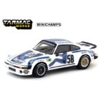 Tarmac 1/64 porsche 934 #58 24h le mans 1977, blue/white