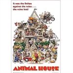 ANIMAL HOUSE SCULPTED MOVIE POSTER