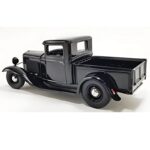 Acme Diecast 1/18 1932 ford hot rod pick-up *black beauty*, black - Image 2