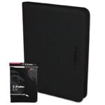 BCW Z-Folio 9-Pocket LX Album - Black - Holds 360 Cards