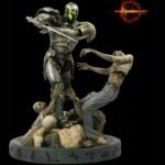 WETA WORKSHOP HELLGATE LONDON MALE TEMPLAR KNIGHT STATUE DIORAMA 0646/1000