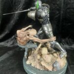 WETA WORKSHOP HELLGATE LONDON MALE TEMPLAR KNIGHT STATUE DIORAMA 0646/1000 - Image 3