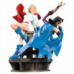 DC DIRECT Power Girl  Huntress Legacy Statue Ltd Ed #0370/1100