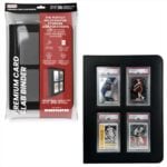 EVORETRO - Premium card slab binder with window - Black - Holds Up to 36  Slabs