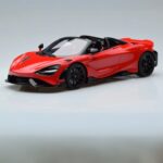 GT Spirit 1/18 2021 mclaren 765lt spider *resin series*, vermillon red