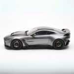 GT Spirit 1/18 2023 aston martin v12 vantage *resin series*, magnetic silver - Image 3