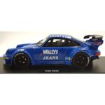 GT Spirit 1/18 Scale Resin GT448 - Porsche 911 964 RWB Osho Arrow - Blue - Image 3