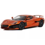 GT Spirit 1/18 2021 rimac nevera *resin series*, magma orange