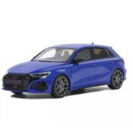 GT Spirit 1/18 2022 audi rs 3 sportback performance edition *resin series*, nogaro blue