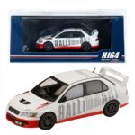 Hobby Japan 1/64 mitsubishi lancer evolution 7 gsr ralliart, scortia white